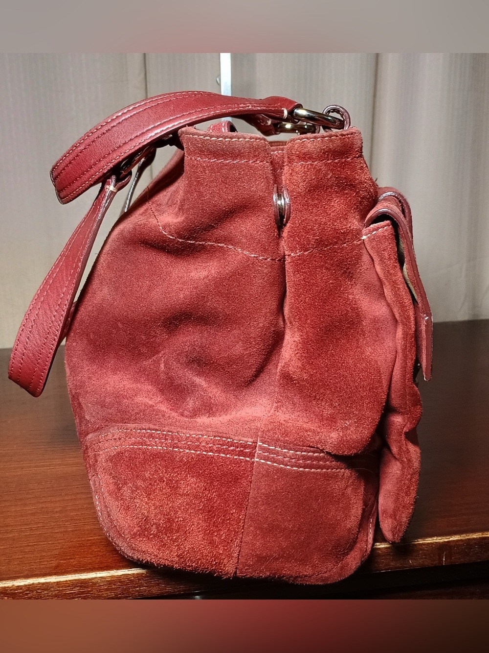Coach Suede SoHo Totes - Picture 3 of 11